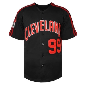 Men's Ricky Vaughn 99 Movie Baseball Jersey,90s Hip Hop Clothing