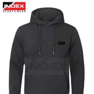 Black Hooded Sweatshirt Comfortable casual hoodie